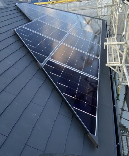 注文住宅　太陽光発電設備